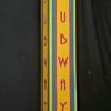 Golden Subway Sign