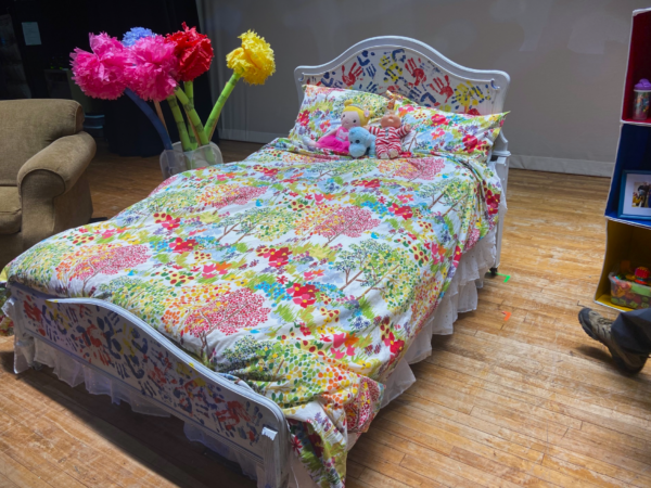 Finger Painted Bed